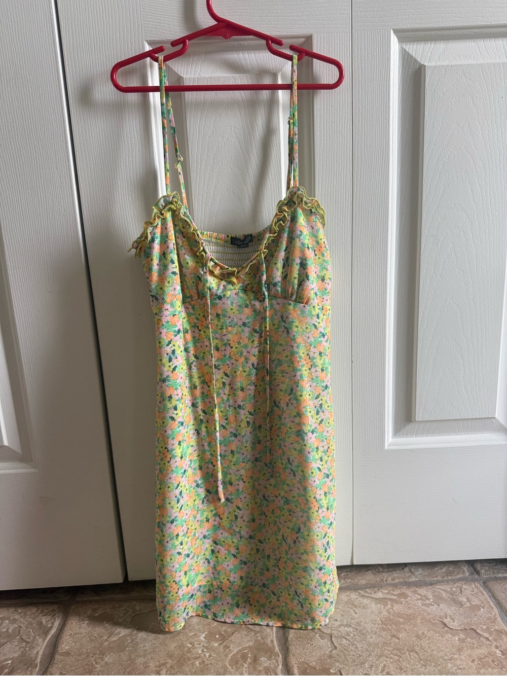 Wild Fable XS Floral Slip Dress with Spaghetti Straps